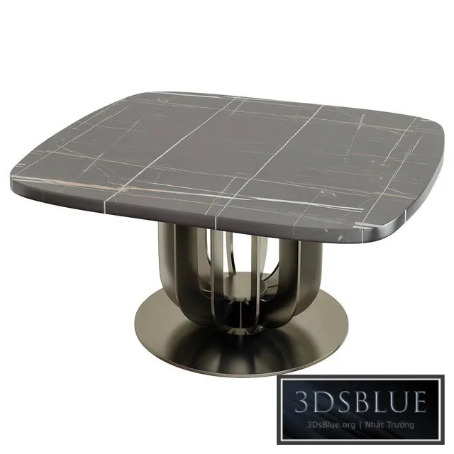 Dining table Soho Keramik Premium – Cattelan Italia 3DS Max - thumbnail 3