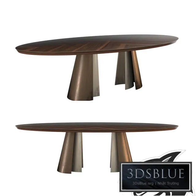 Dining table Rugiano ABSOLUTE 3DS Max - thumbnail 3