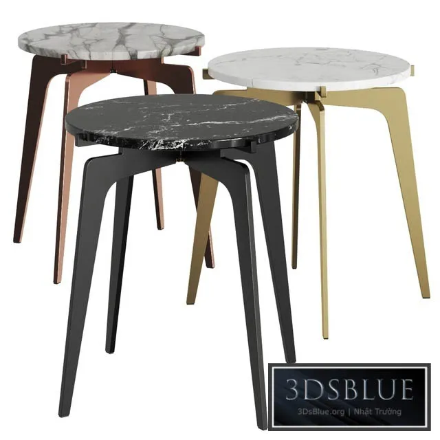Gabriel Scott Prong Coffee & Side Tables 3DS Max - thumbnail 3