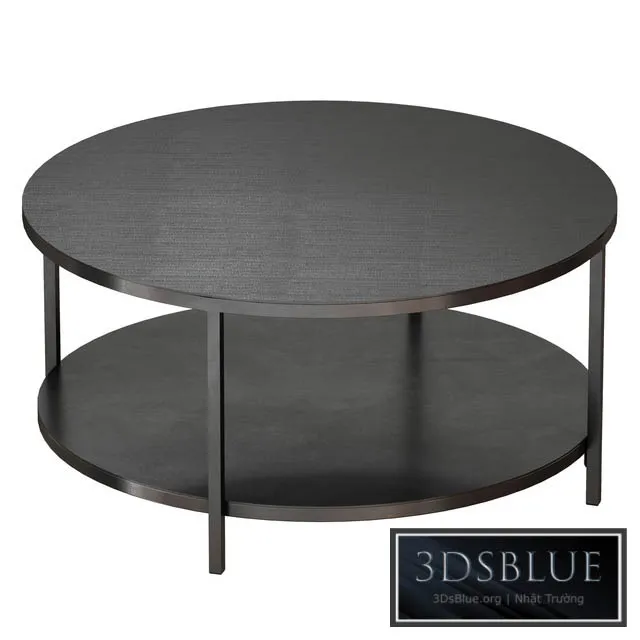 Echelon Round Coffee Table (Crate and Barrel) 3DS Max - thumbnail 3