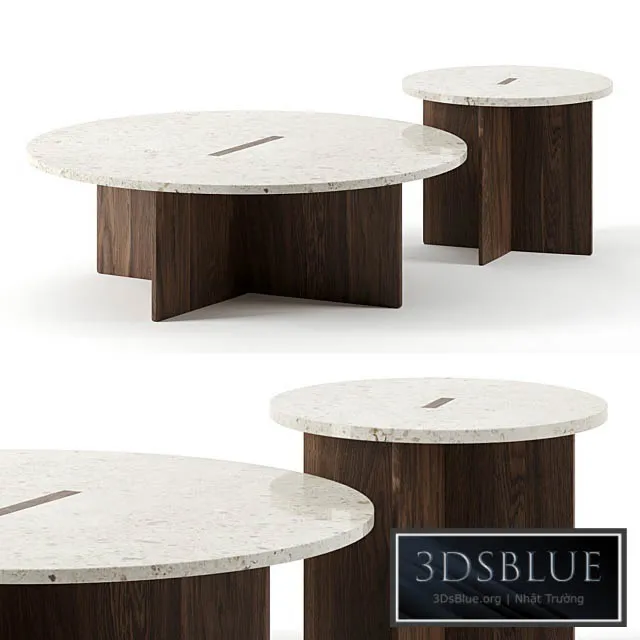 N-ST01 coffee tables by karimoku case study 3DS Max - thumbnail 3