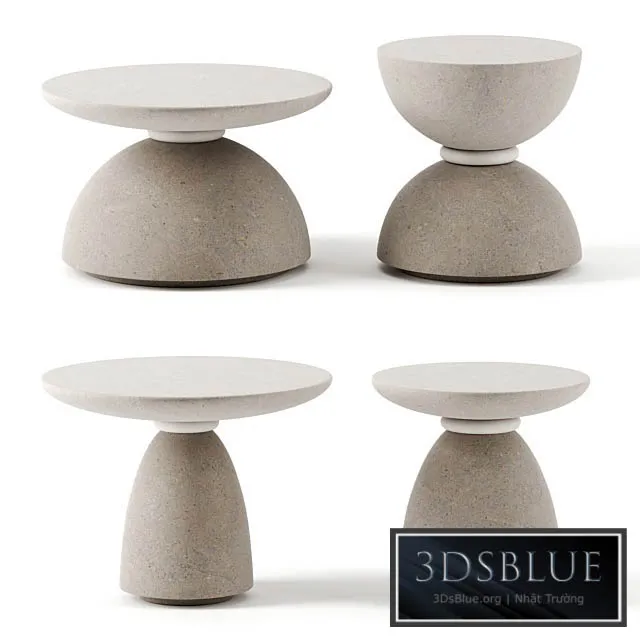 GEO side tables by Pimar 3DS Max - thumbnail 3