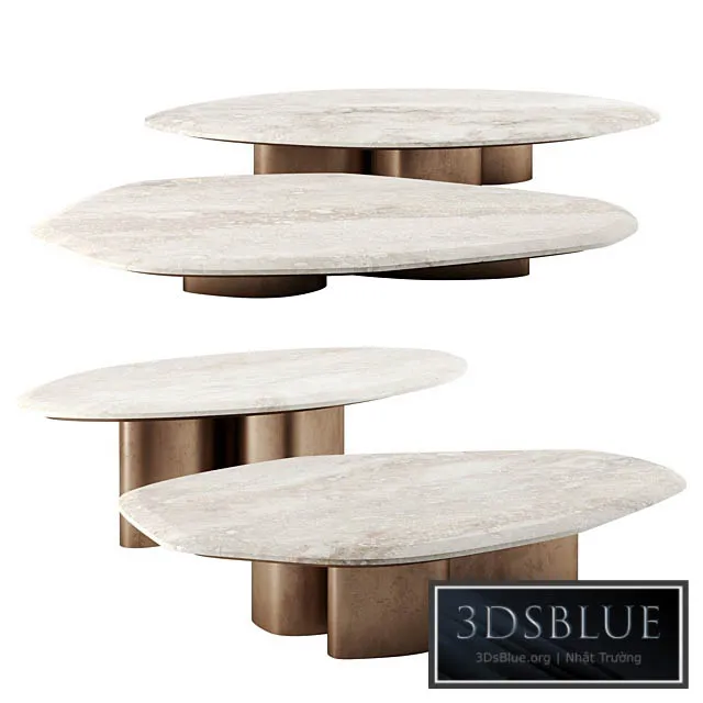 Ragali coffee tables by Roberto Cavalli Home 3DS Max - thumbnail 3