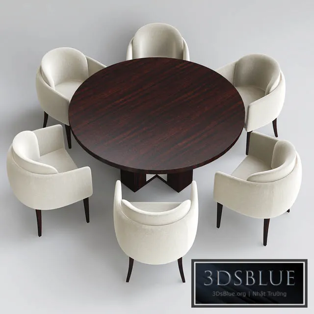 FURNITURE – TABLE CHAIR – 3DSKY Models – 10476