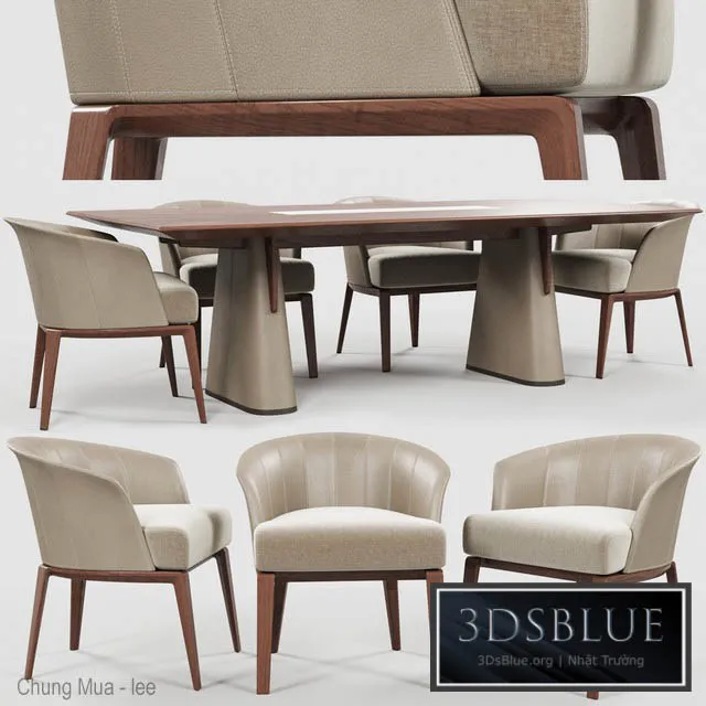 FURNITURE – TABLE CHAIR – 3DSKY Models – 10478
