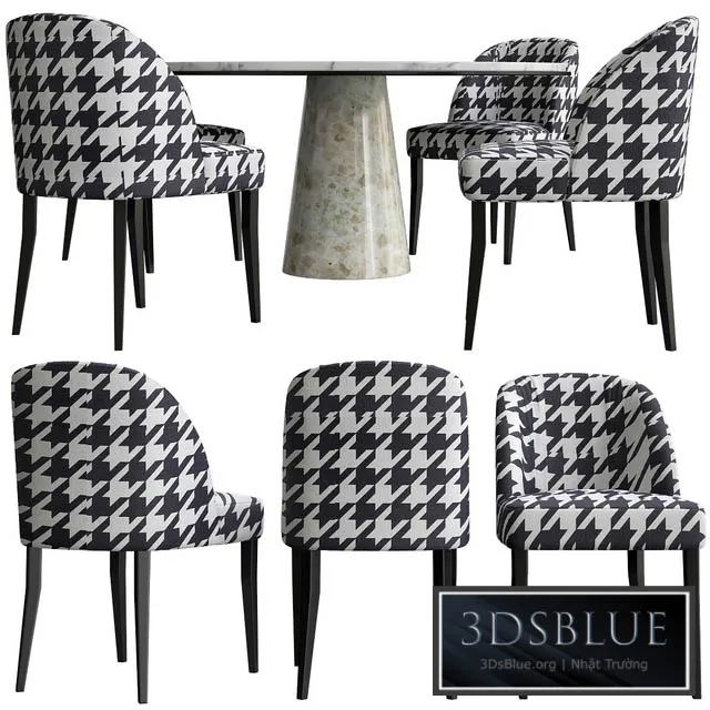 FURNITURE – TABLE CHAIR – 3DSKY Models – 10486