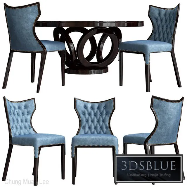 FURNITURE – TABLE CHAIR – 3DSKY Models – 10488