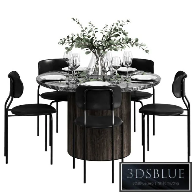 FURNITURE – TABLE CHAIR – 3DSKY Models – 10511