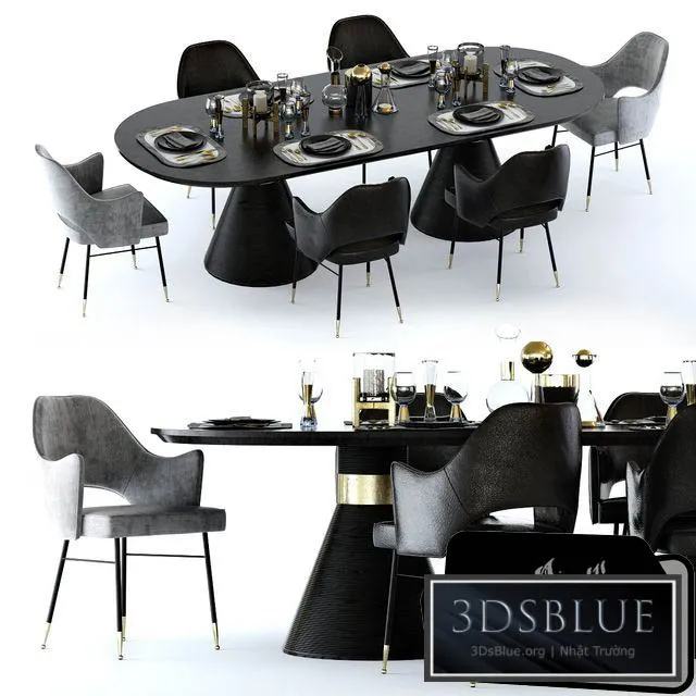 FURNITURE – TABLE CHAIR – 3DSKY Models – 10516