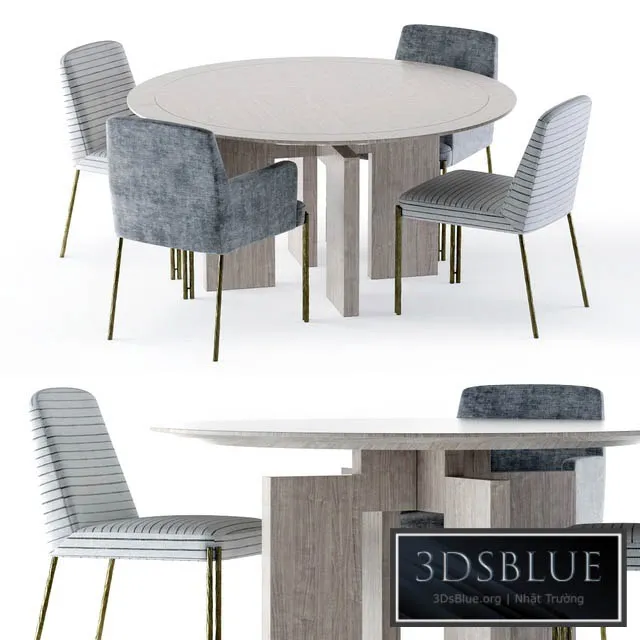 FURNITURE – TABLE CHAIR – 3DSKY Models – 10527