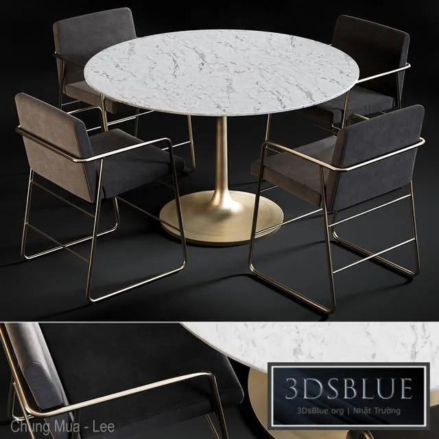 FURNITURE – TABLE CHAIR – 3DSKY Models – 10529