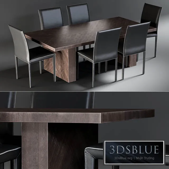 FURNITURE – TABLE CHAIR – 3DSKY Models – 10531