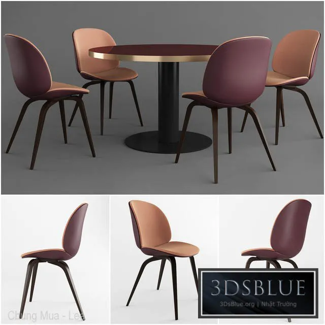 FURNITURE – TABLE CHAIR – 3DSKY Models – 10532