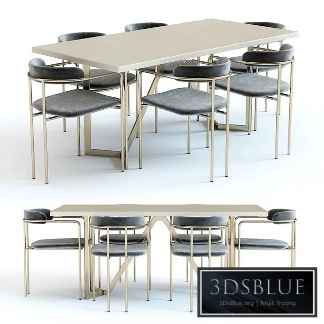 FURNITURE – TABLE CHAIR – 3DSKY Models – 10535