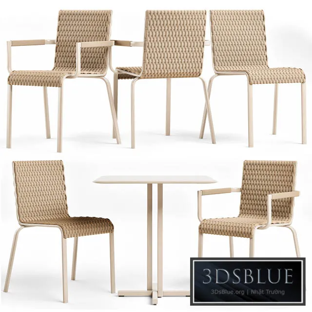 FURNITURE – TABLE CHAIR – 3DSKY Models – 10543