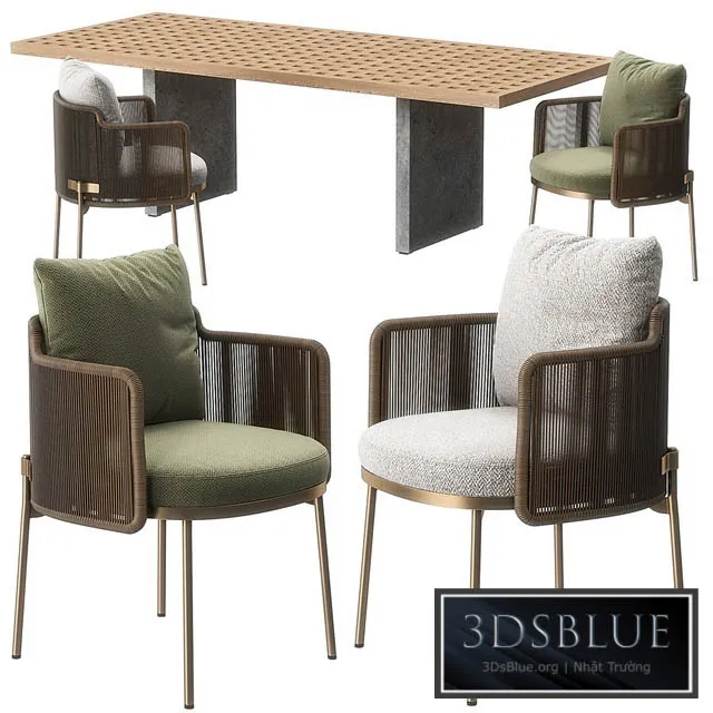 FURNITURE – TABLE CHAIR – 3DSKY Models – 10553