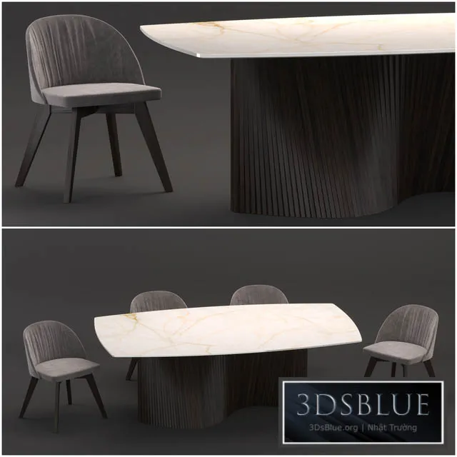 FURNITURE – TABLE CHAIR – 3DSKY Models – 10554