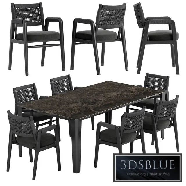 FURNITURE – TABLE CHAIR – 3DSKY Models – 10557