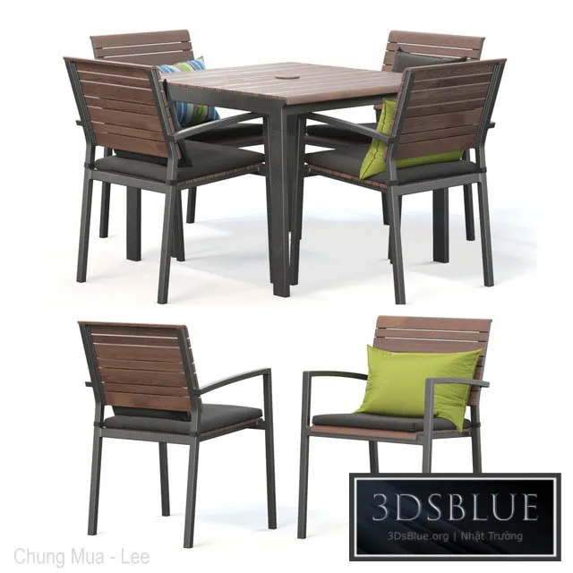 FURNITURE – TABLE CHAIR – 3DSKY Models – 10558