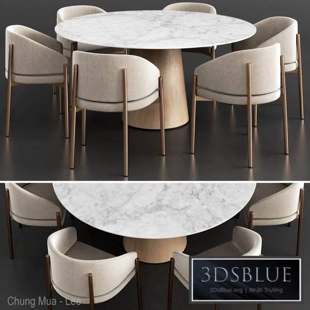 FURNITURE – TABLE CHAIR – 3DSKY Models – 10566