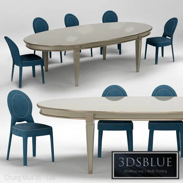 FURNITURE – TABLE CHAIR – 3DSKY Models – 10567