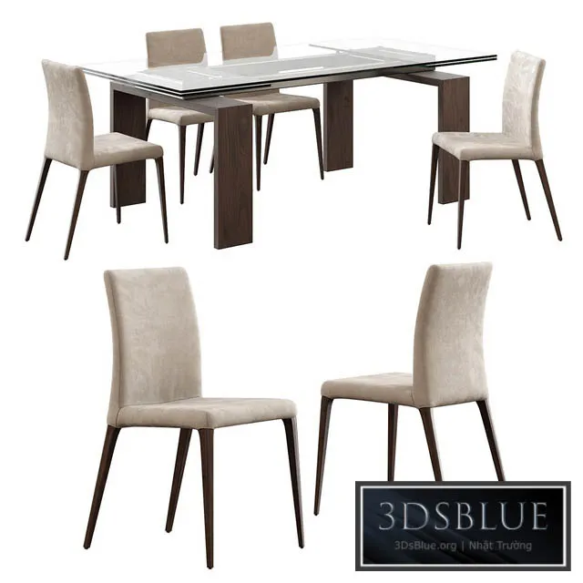 FURNITURE – TABLE CHAIR – 3DSKY Models – 10568