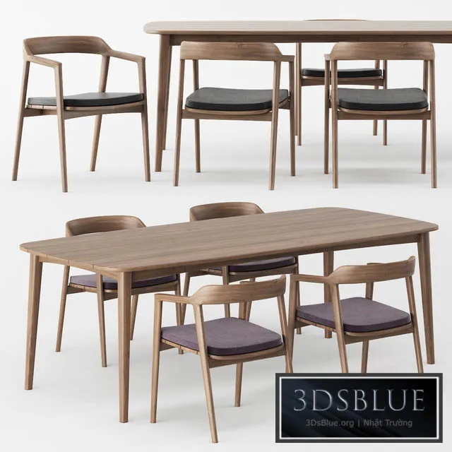 FURNITURE – TABLE CHAIR – 3DSKY Models – 10569