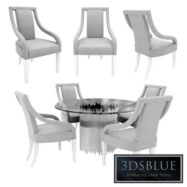 FURNITURE – TABLE CHAIR – 3DSKY Models – 10581