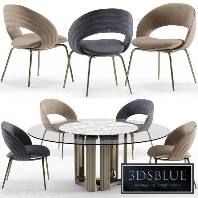 FURNITURE – TABLE CHAIR – 3DSKY Models – 10582