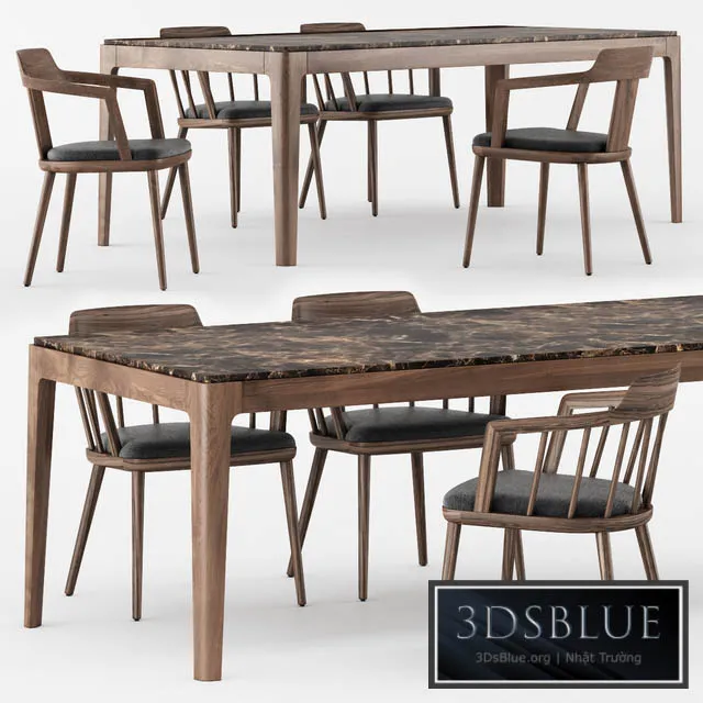 FURNITURE – TABLE CHAIR – 3DSKY Models – 10584