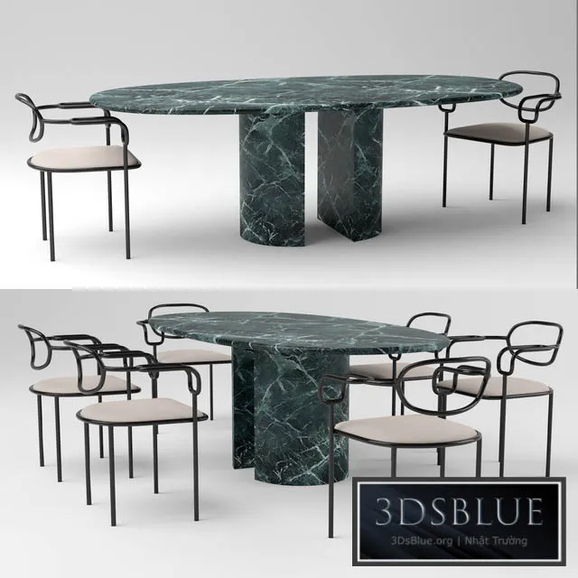 FURNITURE – TABLE CHAIR – 3DSKY Models – 10586