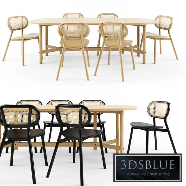 FURNITURE – TABLE CHAIR – 3DSKY Models – 10588