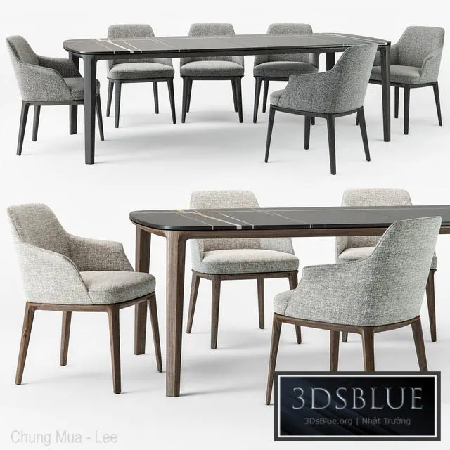 FURNITURE – TABLE CHAIR – 3DSKY Models – 10589