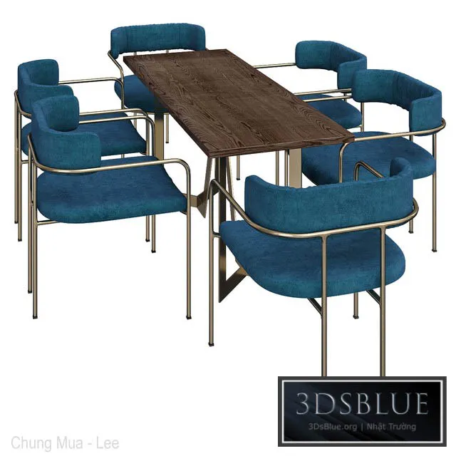 FURNITURE – TABLE CHAIR – 3DSKY Models – 10592