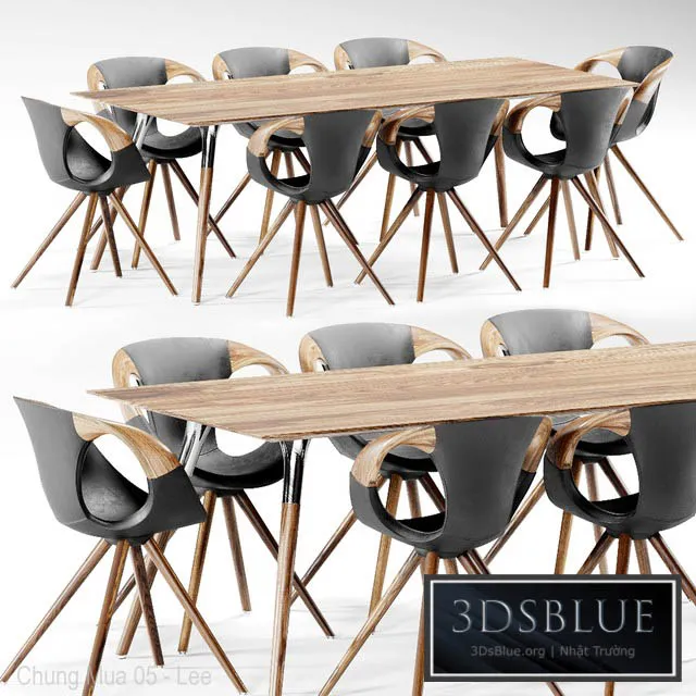 FURNITURE – TABLE CHAIR – 3DSKY Models – 10595