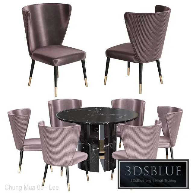 FURNITURE – TABLE CHAIR – 3DSKY Models – 10598