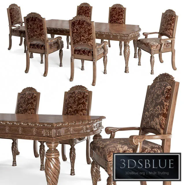 FURNITURE – TABLE CHAIR – 3DSKY Models – 10604