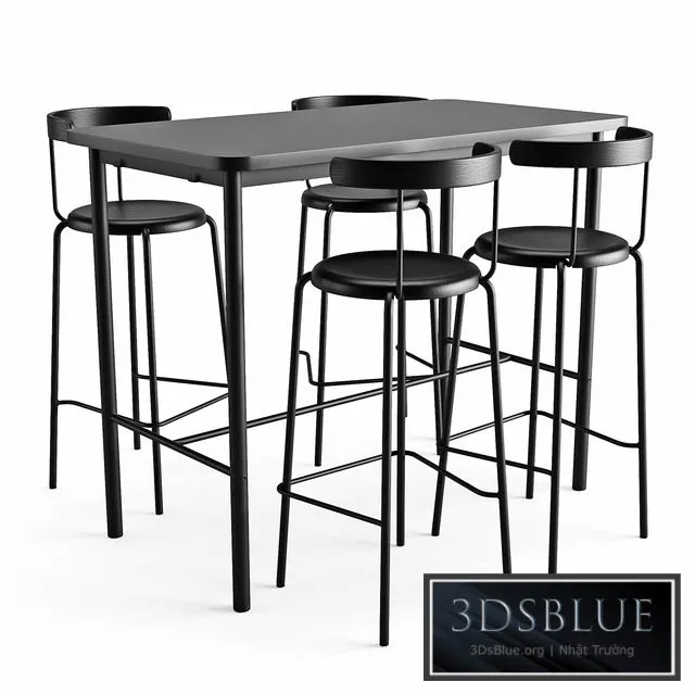 FURNITURE – TABLE CHAIR – 3DSKY Models – 10609
