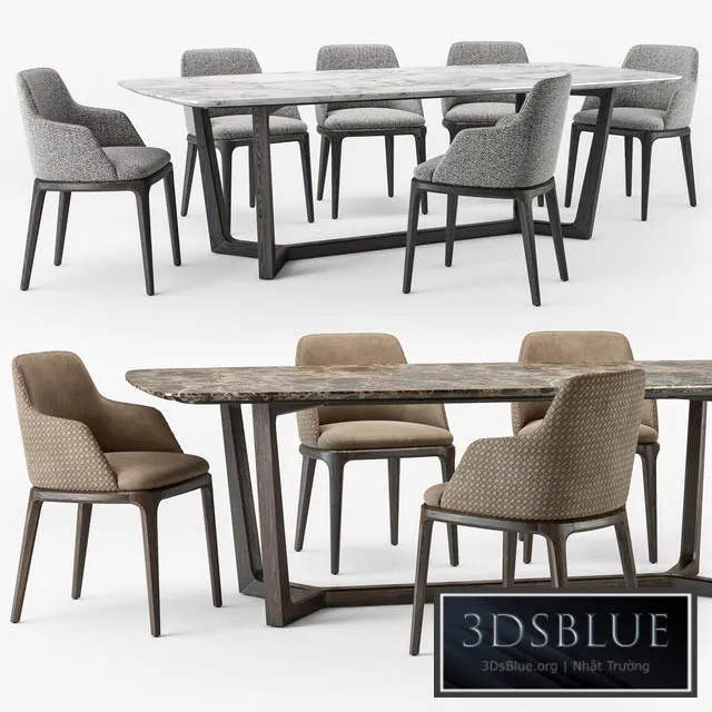 FURNITURE – TABLE CHAIR – 3DSKY Models – 10611