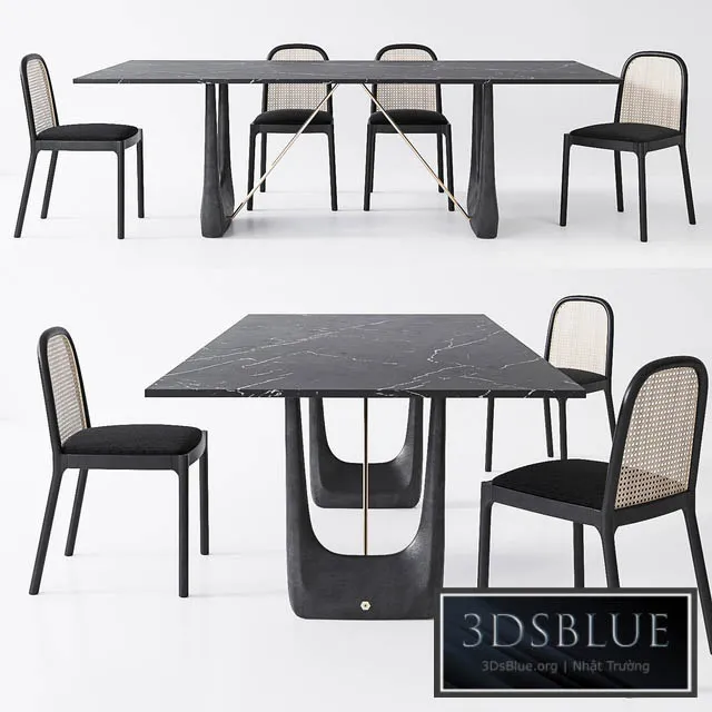 FURNITURE – TABLE CHAIR – 3DSKY Models – 10618
