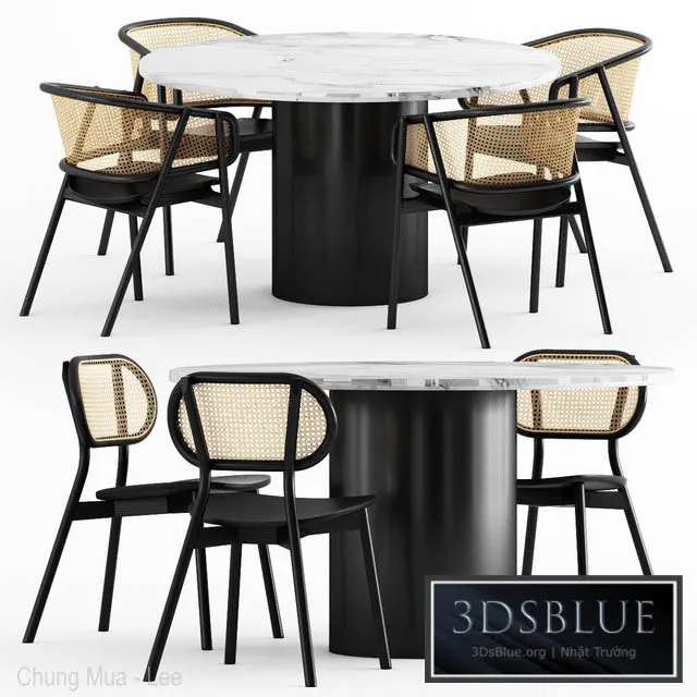 FURNITURE – TABLE CHAIR – 3DSKY Models – 10619