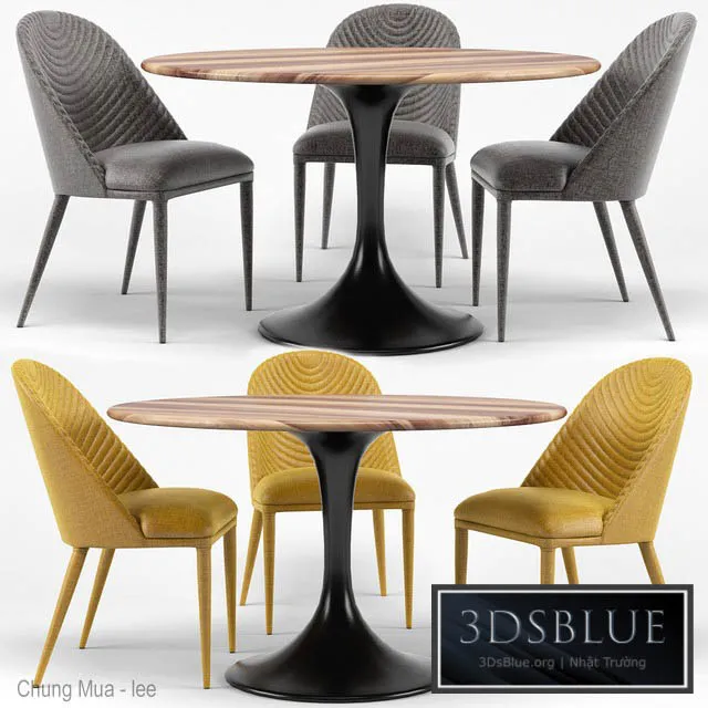 FURNITURE – TABLE CHAIR – 3DSKY Models – 10621