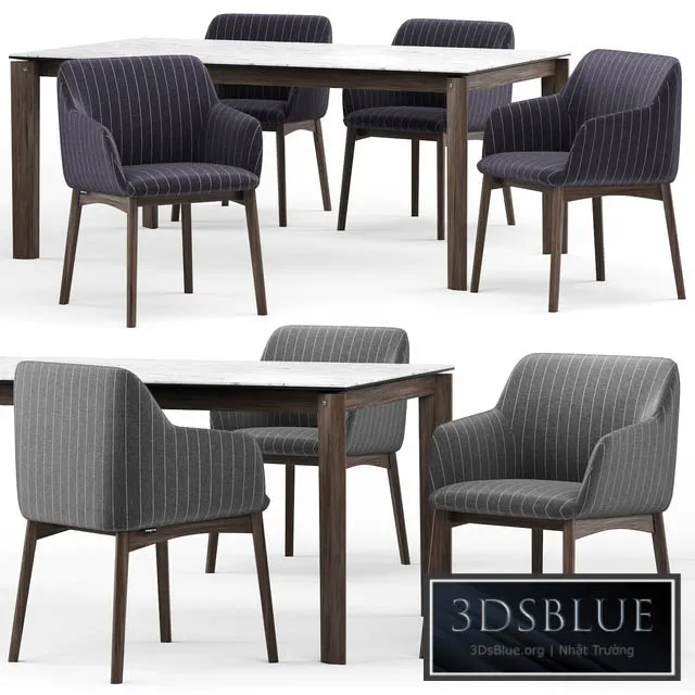 FURNITURE – TABLE CHAIR – 3DSKY Models – 10630