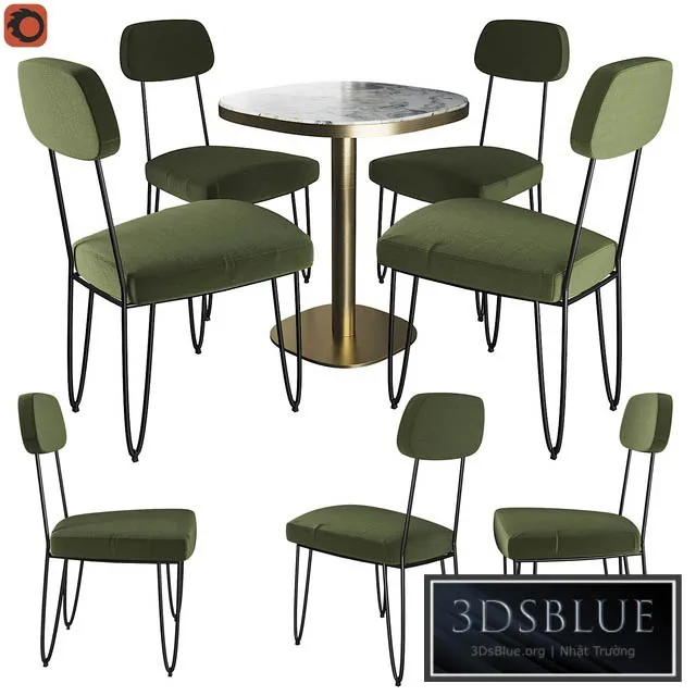 FURNITURE – TABLE CHAIR – 3DSKY Models – 10634