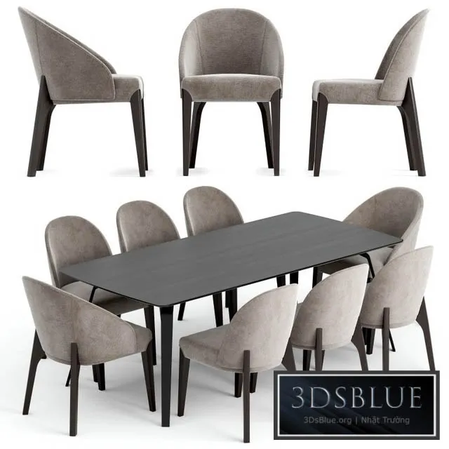 FURNITURE – TABLE CHAIR – 3DSKY Models – 10648