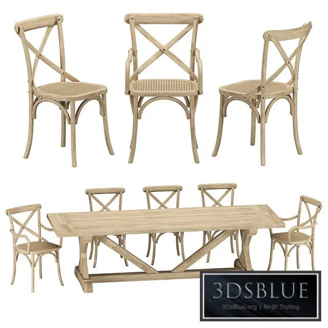 FURNITURE – TABLE CHAIR – 3DSKY Models – 10651