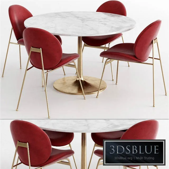 FURNITURE – TABLE CHAIR – 3DSKY Models – 10655
