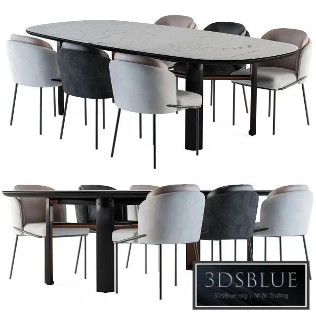FURNITURE – TABLE CHAIR – 3DSKY Models – 10665