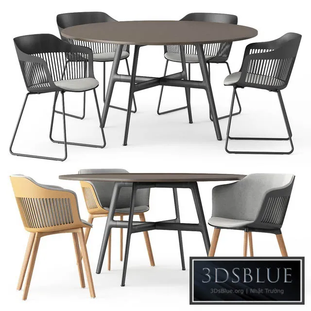 FURNITURE – TABLE CHAIR – 3DSKY Models – 10666