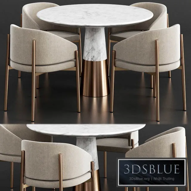 FURNITURE – TABLE CHAIR – 3DSKY Models – 10667